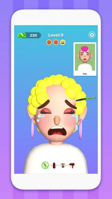 Изображение игры: Haircut 3D!