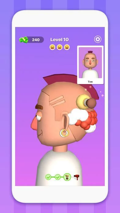 Изображение игры: Haircut 3D!