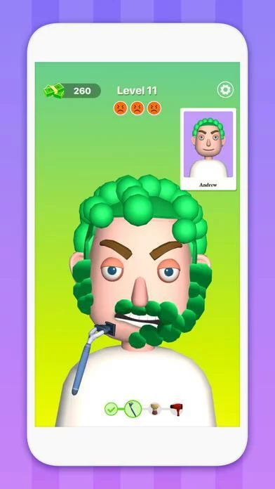 Изображение игры: Haircut 3D!