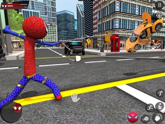 Изображение игры: Spider Stickman Warriors Hero