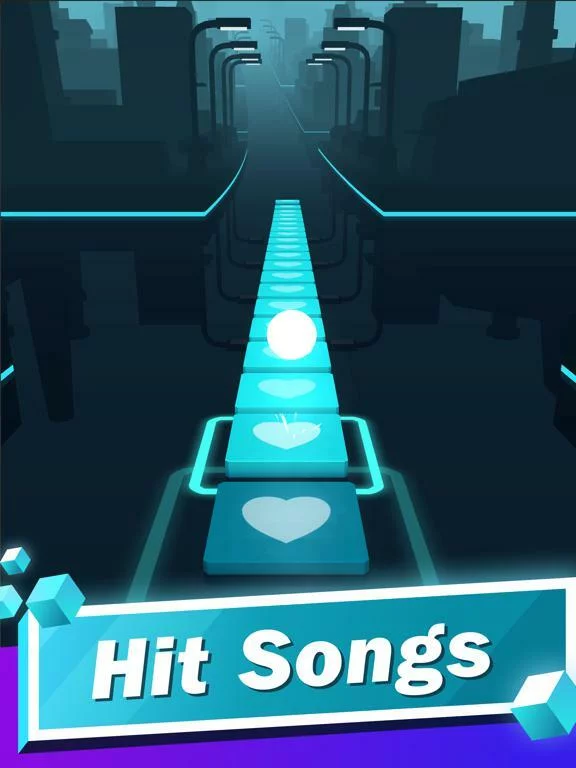 Изображение игры: Beat Tiles: Magic Hop