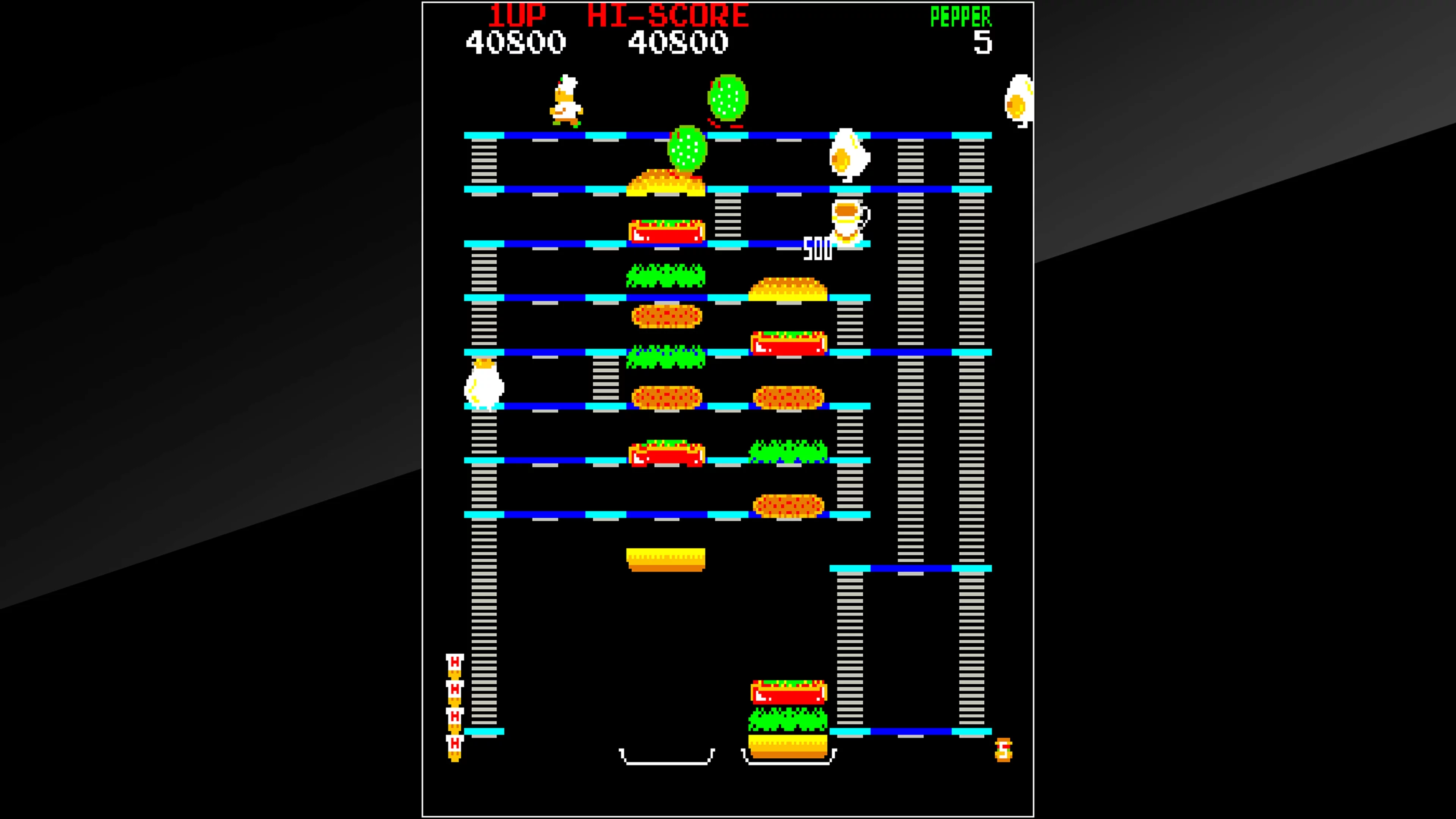 Изображение игры: Arcade Archives Burger Time