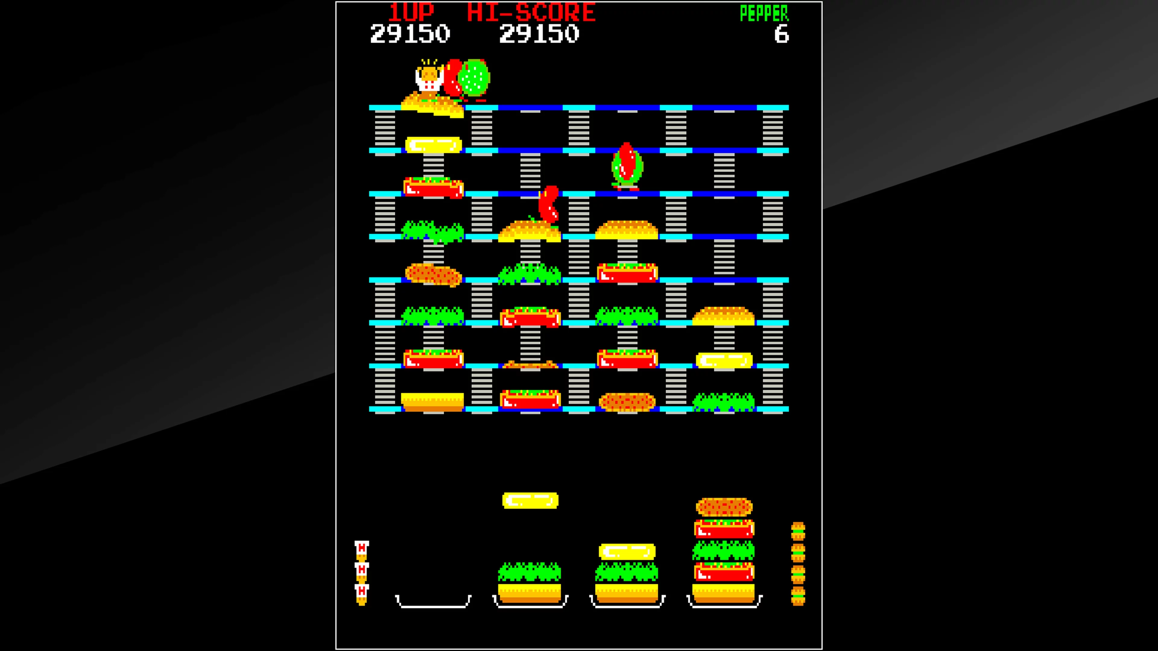 Изображение игры: Arcade Archives Burger Time