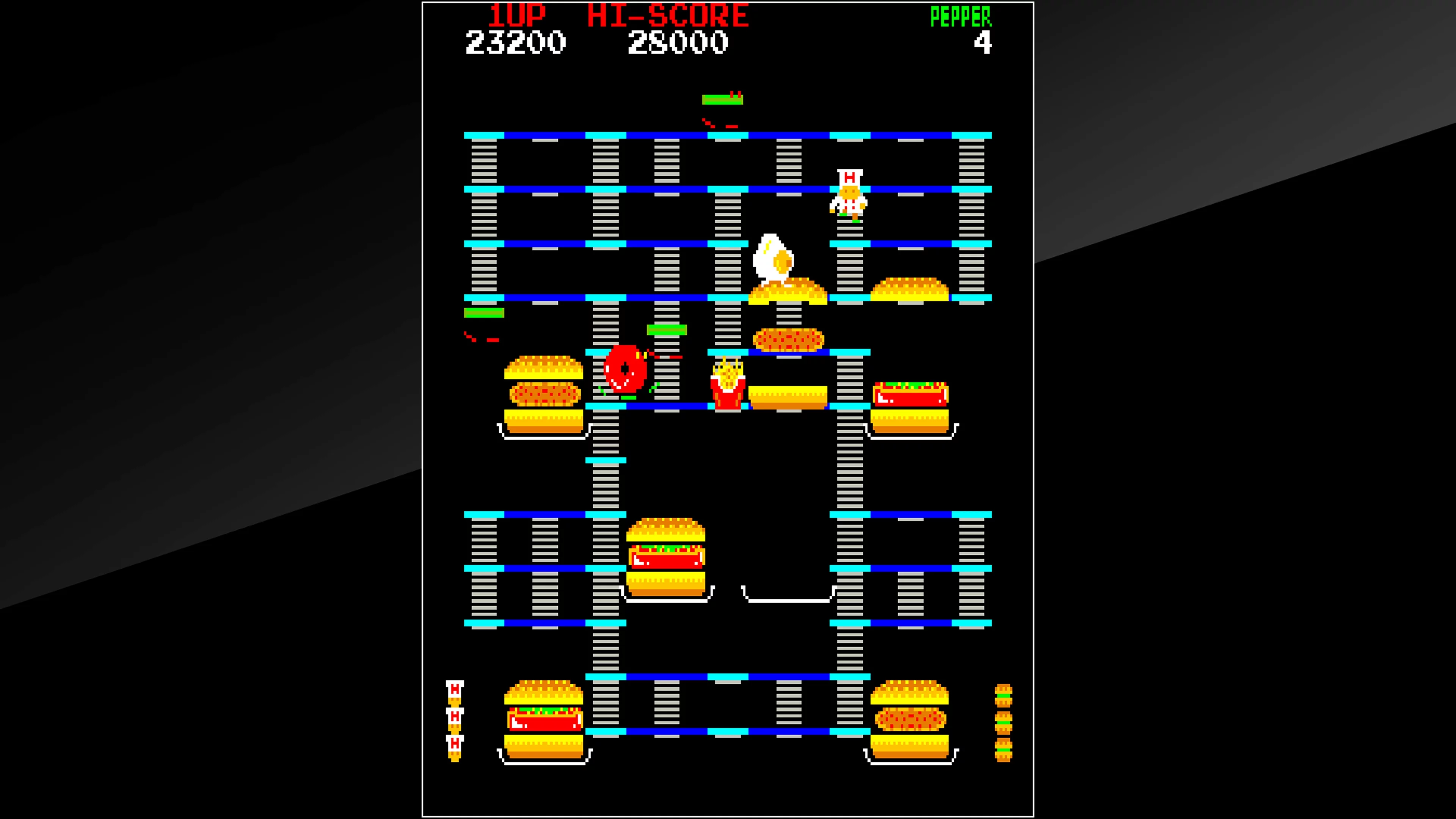 Изображение игры: Arcade Archives Burger Time