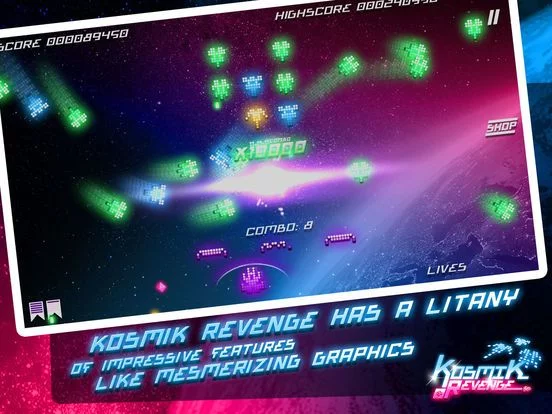 Изображение игры: Kosmik Revenge