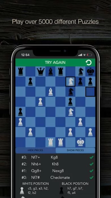 Изображение игры: Blindfold Chess Puzzles