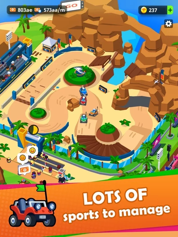 Изображение игры: Sports City Tycoon: Idle Game