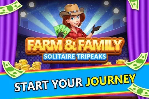Изображение игры: Solitaire Tripeaks: Farm and Family