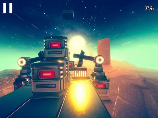 Изображение игры: Super Glitch Dash
