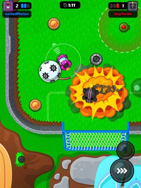 Изображение игры: Motorball