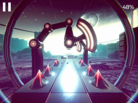 Изображение игры: Super Glitch Dash