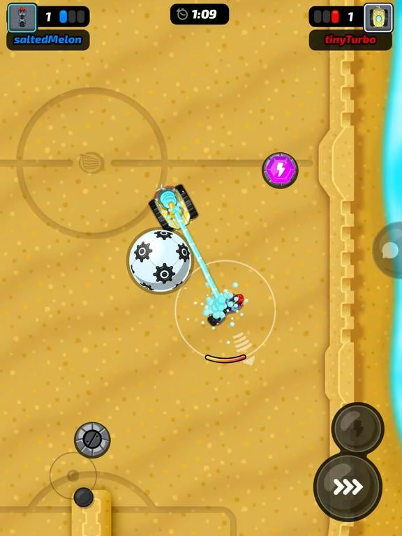 Изображение игры: Motorball