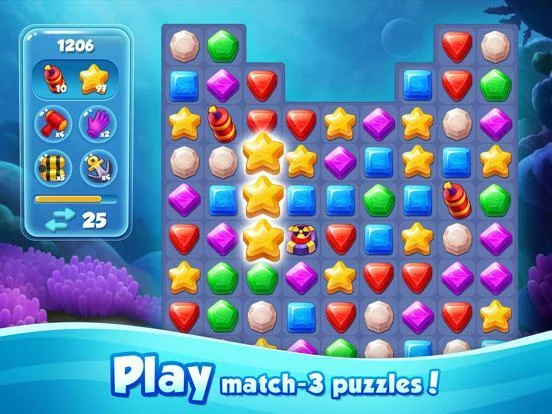 Изображение игры: Aqua Blast: Puzzle Adventure