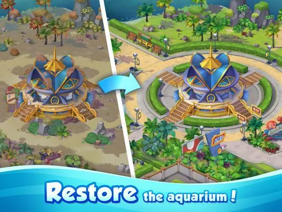 Изображение игры: Aqua Blast: Puzzle Adventure