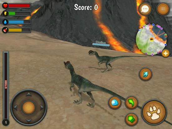 Изображение игры: Dilophosaurus Dinosaur Multiplayer
