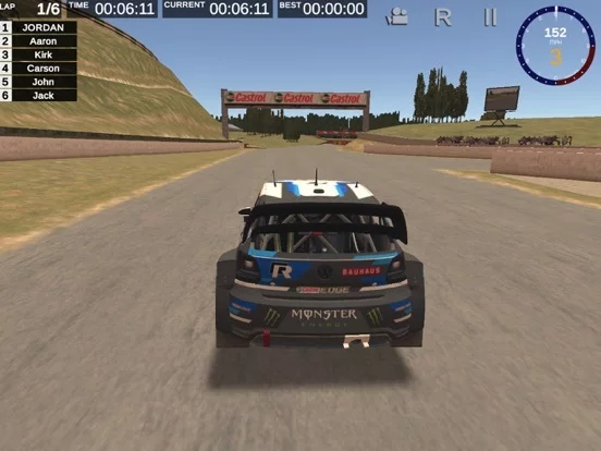 Изображение игры: Dirt Rallycross