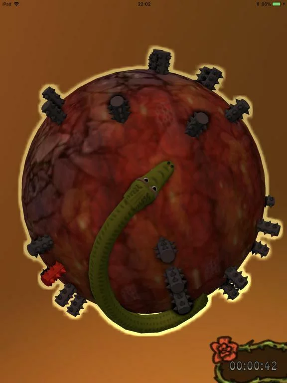 Изображение игры: Snake o.S.