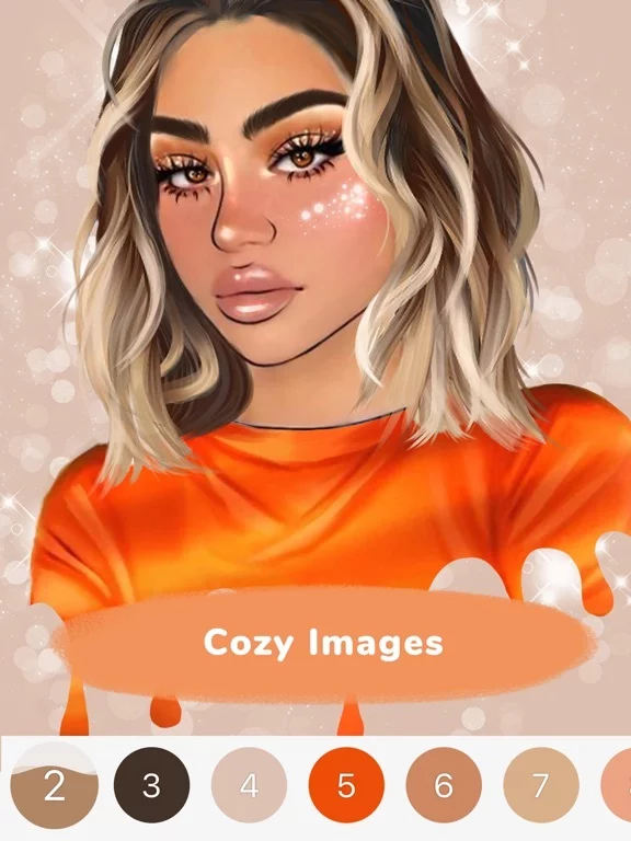 Изображение игры: iPaint - Color By Number Game