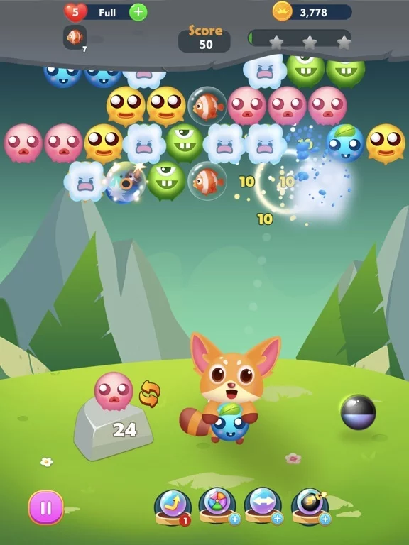 Изображение игры: Bubble Shooter – Magic Animal