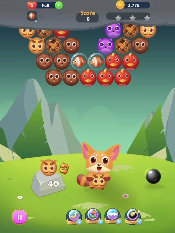 Изображение игры: Bubble Shooter – Magic Animal