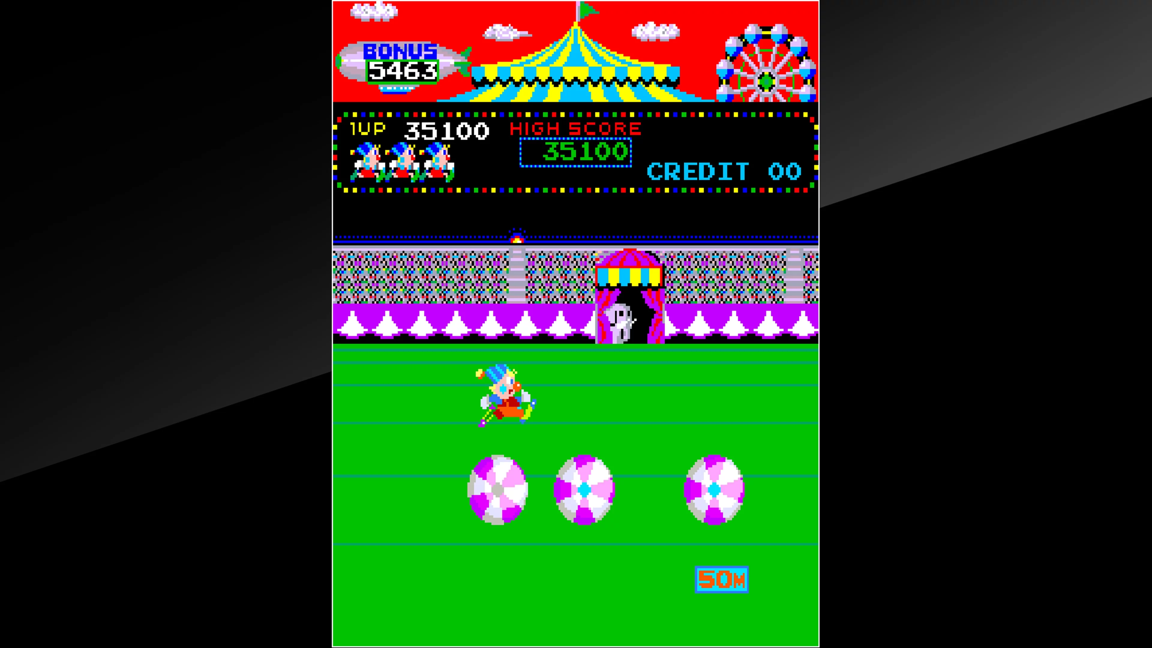 Изображение игры: Arcade Archives CIRCUS CHARLIE