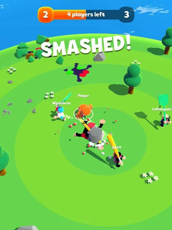 Изображение игры: Smash Heroes .io