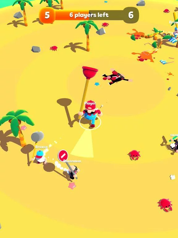 Изображение игры: Smash Heroes .io