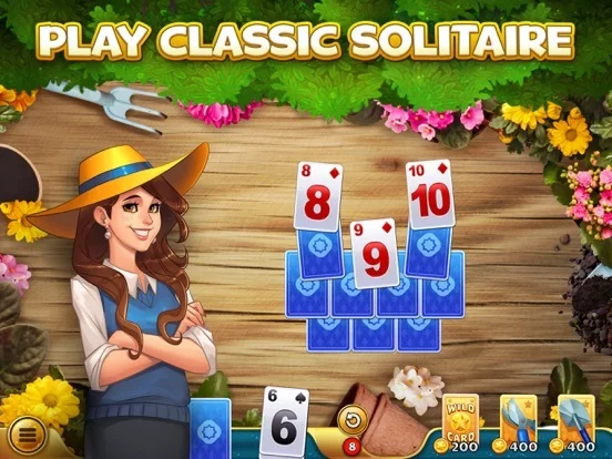 Изображение игры: Solitales: Gardening Solitaire