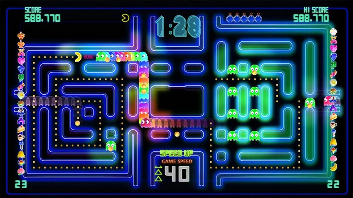 Изображение игры: PAC-MAN CE DX+