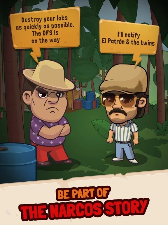 Изображение игры: Narcos: Idle Cartel