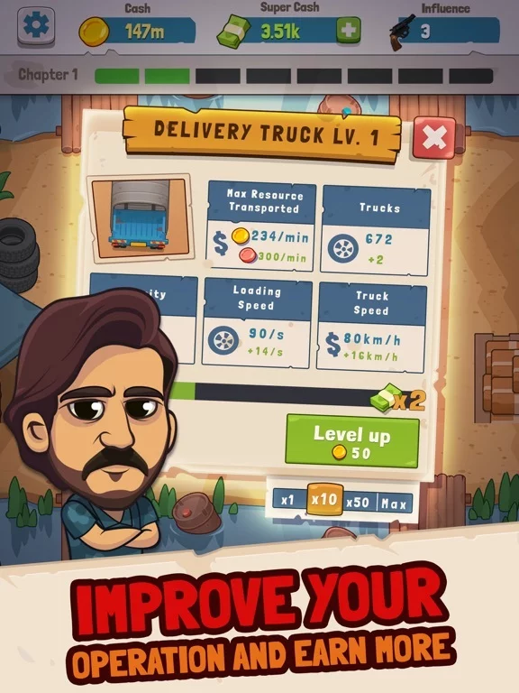Изображение игры: Narcos: Idle Cartel