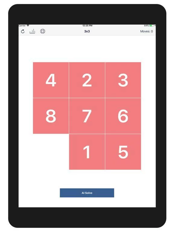 Изображение игры: Sliding Puzzle - Board Game