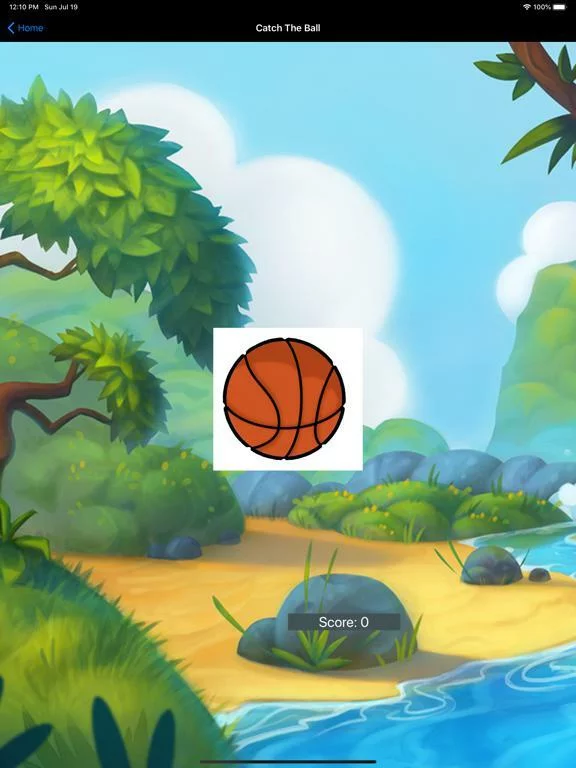 Изображение игры: Disappearing ball