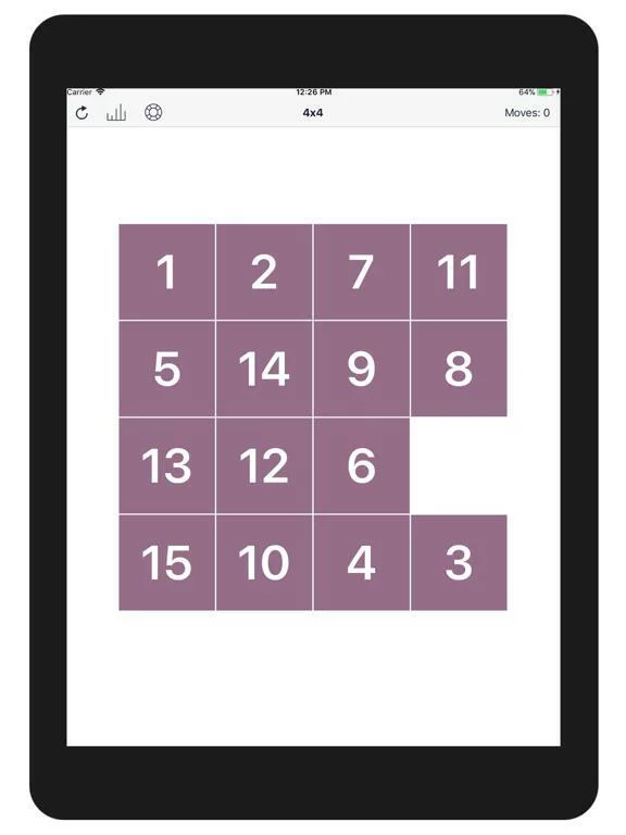 Изображение игры: Sliding Puzzle - Board Game