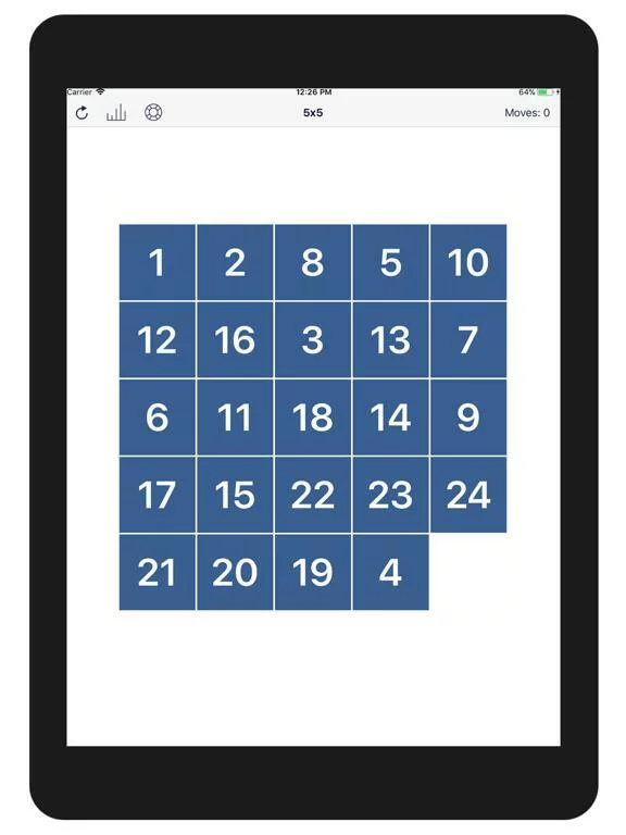 Изображение игры: Sliding Puzzle - Board Game
