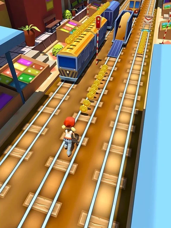 Изображение игры: Subway Running - Train Surfers in Hanoi