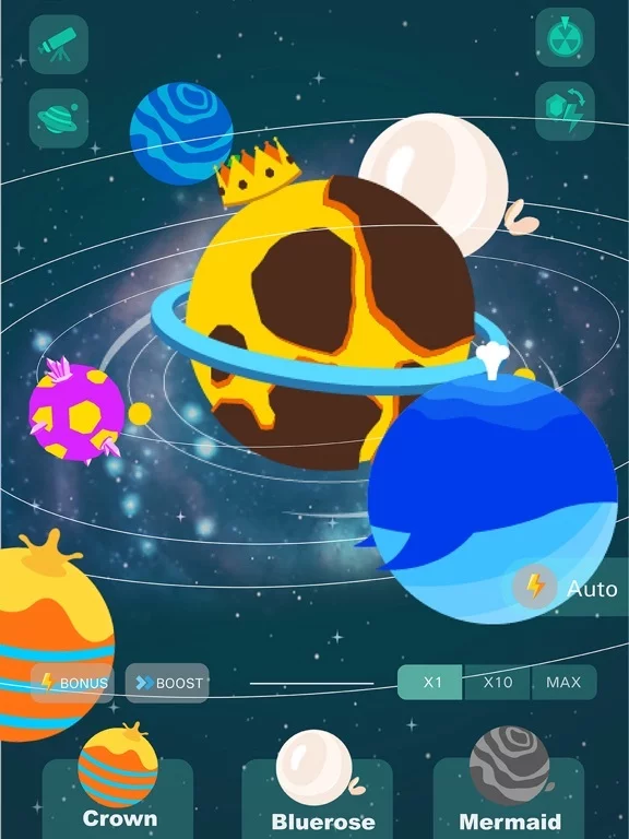 Изображение игры: Tap Galaxy!