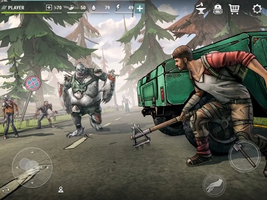 Изображение игры: Dark Days: Zombie Survival