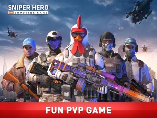 Изображение игры: Sniper Hero: 3D Shooting Game