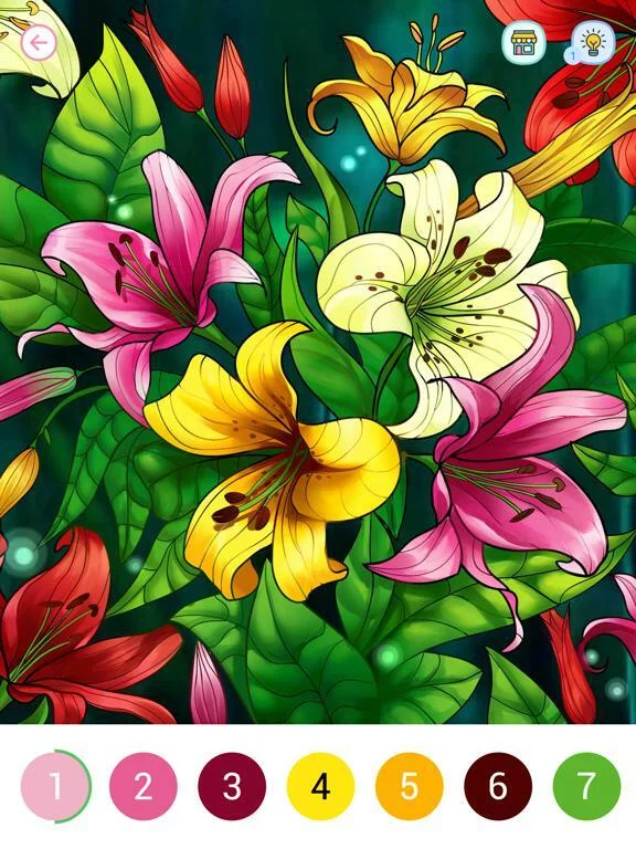 Изображение игры: Coloring Book! Paint by Number