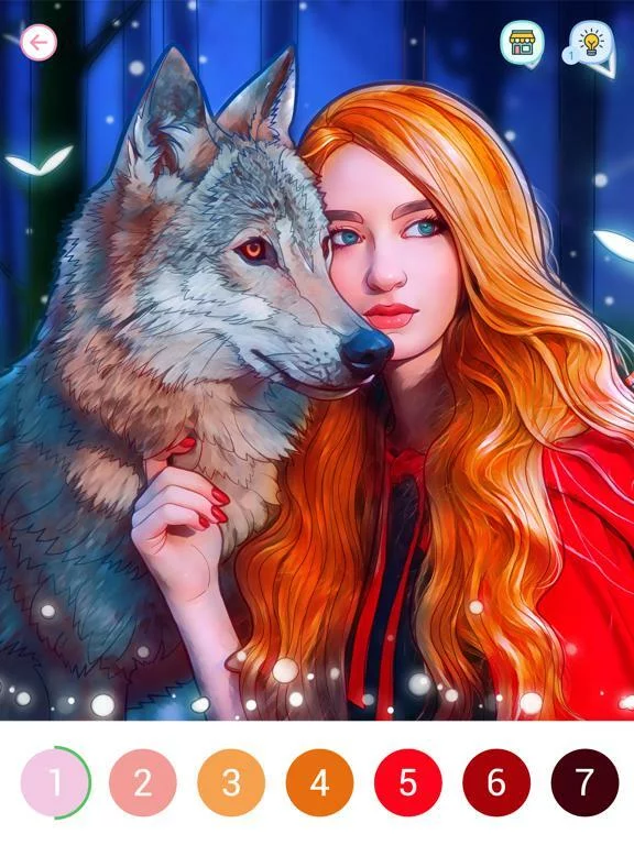 Изображение игры: Coloring Book! Paint by Number