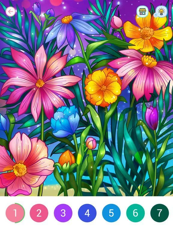 Изображение игры: Coloring Book! Paint by Number