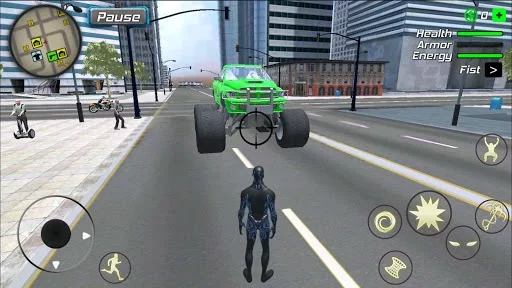 Изображение игры: Black Hole Hero: Vice Vegas Rope Mafia