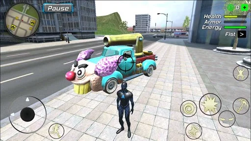 Изображение игры: Black Hole Hero: Vice Vegas Rope Mafia