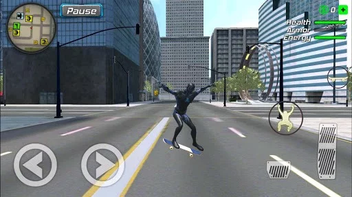 Изображение игры: Black Hole Hero: Vice Vegas Rope Mafia
