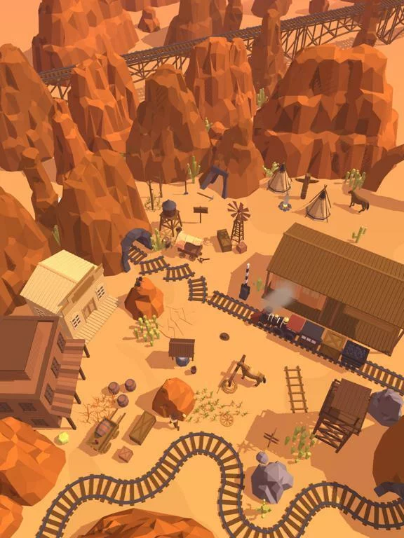 Изображение игры: Railway Canyon