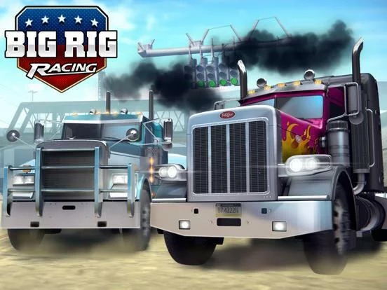 Изображение игры: Big Rig Racing