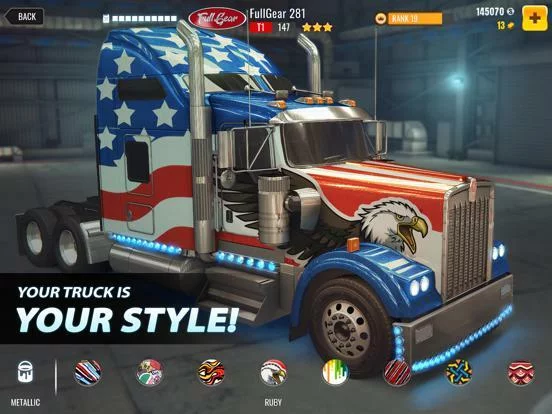 Изображение игры: Big Rig Racing