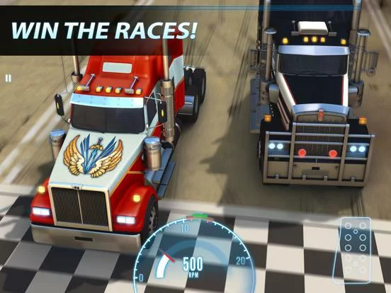Изображение игры: Big Rig Racing
