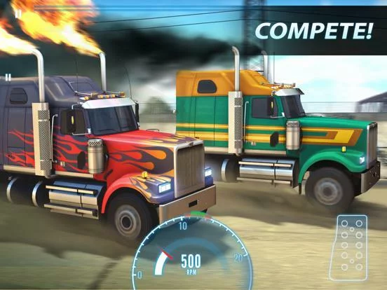 Изображение игры: Big Rig Racing